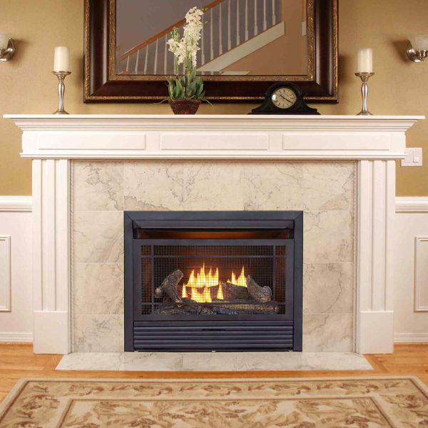 Duluth Dual Fuel 26,000 BTU, TStat Control Ventless Natural Gas